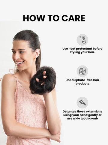 KETCHER MESSY HAIR BUN