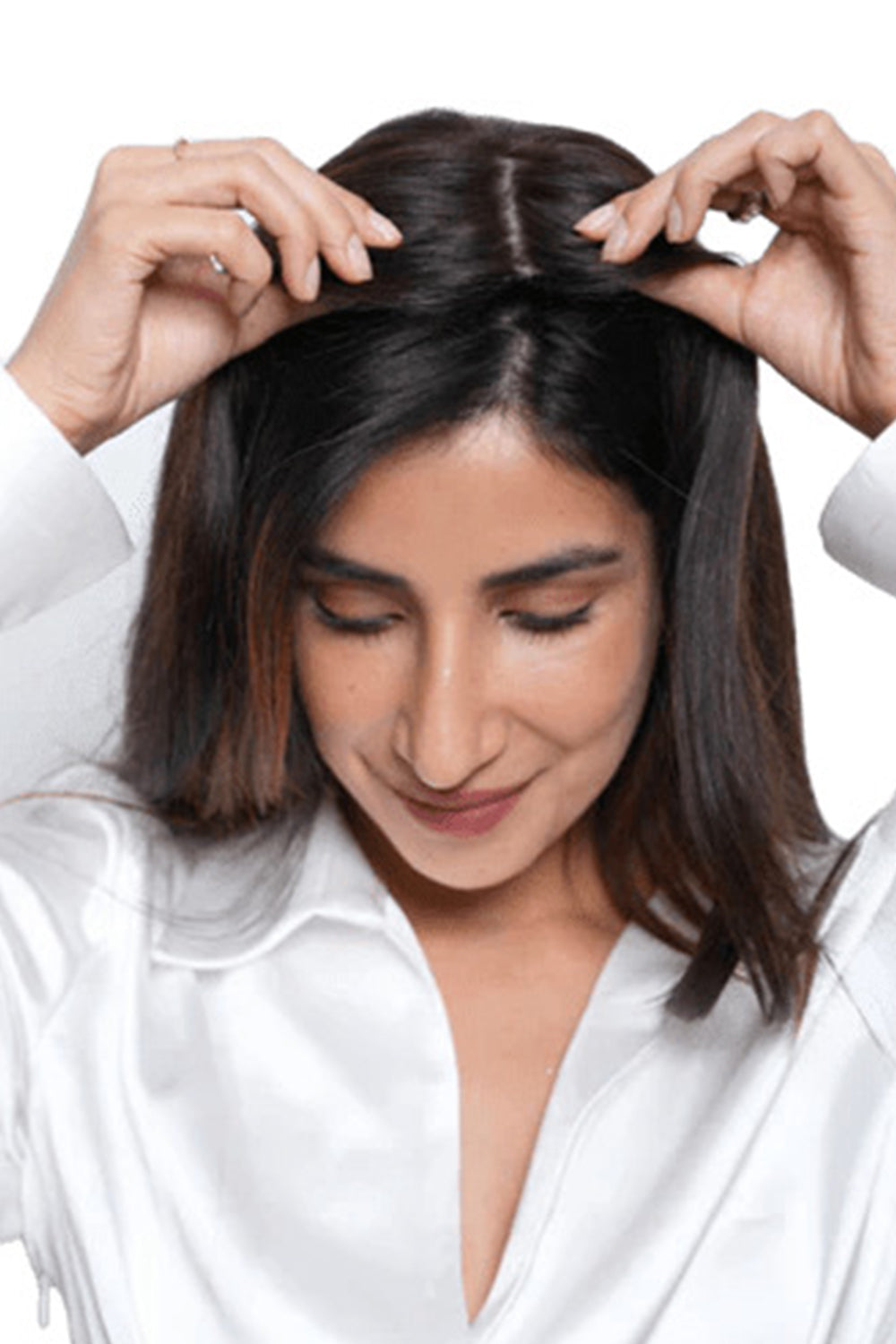 Nisas Hairs – 3x5 Silk Hair Topper