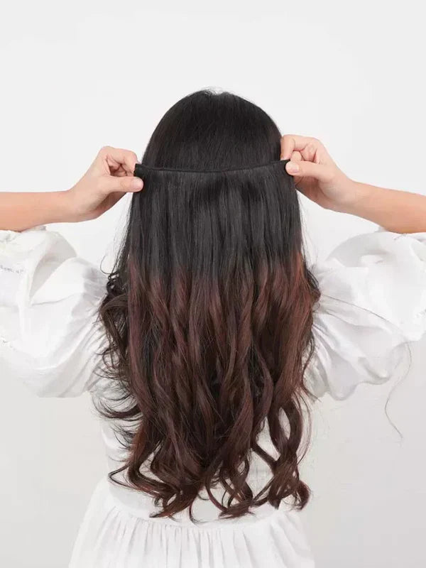 CURLY HAIR EXTENSION (TOPPER)