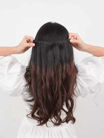 CURLY HAIR EXTENSION (TOPPER)